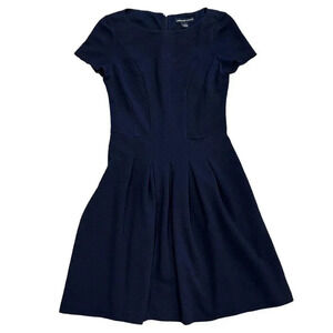 American Living Navy Fit & Flare Dress 4